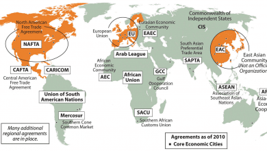 The 9 Most Powerful Regional Trade Blocs in The World Economy 9 Most Powerful Regional Trade Blocs in The World Economy